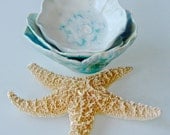 Small Bowl Set, Salt dish, prep bowls, foodie gift, pinch pots, ring dish, ocean bowls in celadon, peacock blue, salt cellars