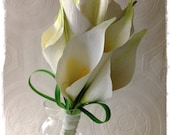 Calla Lily Bouquet - White Wedding Bouquet (paper)