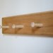 SALE 20% OFF / Unfinished Shaker Peg Rack - White Pine