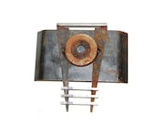 Indoor Metal Wall Art, Metal Wall Art, Metal Sculpture,  Industrial Wall Art, Outdoor Metal Wall Art