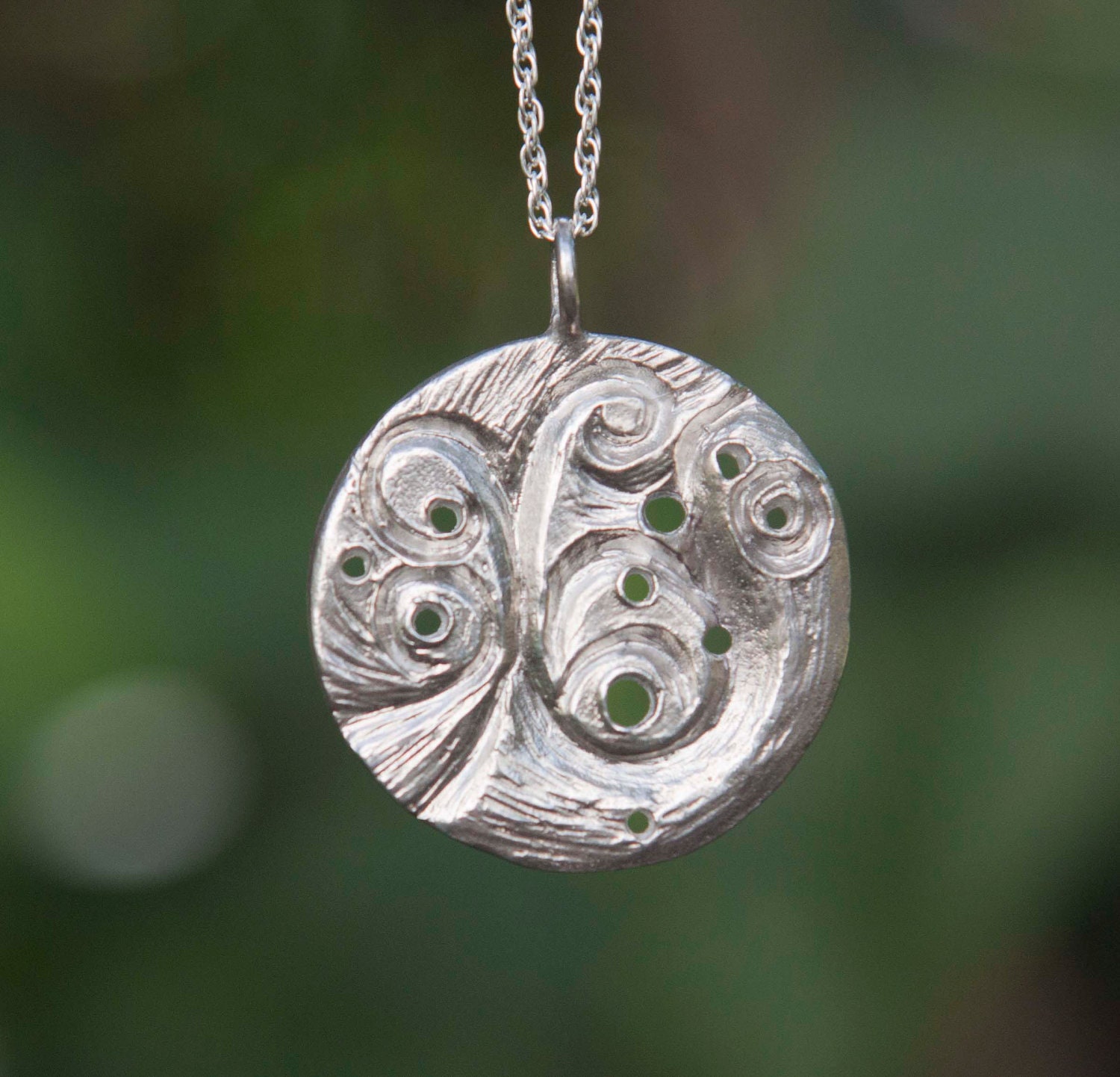Leo Constellation Zodiac Necklace - Sterling Silver