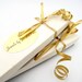 Chunky Chic Gold Chain Necklace/ Women Statement Necklace/ NYC Fashion Week  Inspired Jewelry