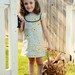 Kate's Dress - 12 mths to 10 yrs - PDF Pattern and Instructions - A-line, 2 yoke options, lined bodice