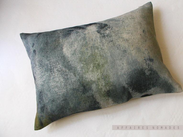 ON SALE // Linen Chic Oblong Cushion .. D e w / FRAGMENTS