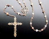 St Therese Rosary, Unbreakable Bronze Wire Wrapped