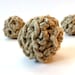 Natural Hemp Cat Balls- 100% Certified Organic Catnip Jingle Toys