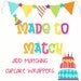 MADE to MATCH any theme - add matching cupcake wrappers to your order