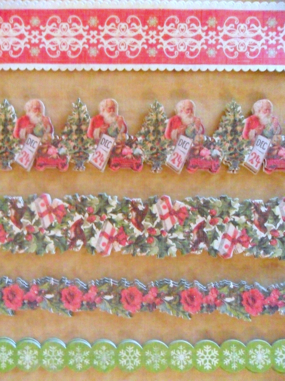 Yuletide Adhesive Borders by K and Company-FREE SHIPPING