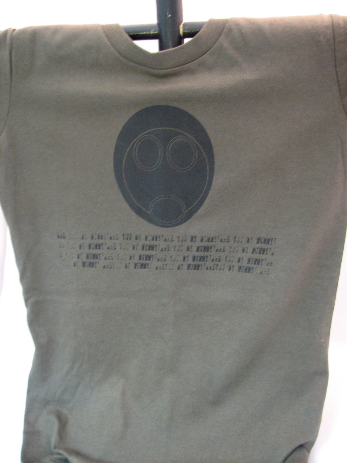 Clearance Ladies Extra Large Are You My Mummy Green  Tee