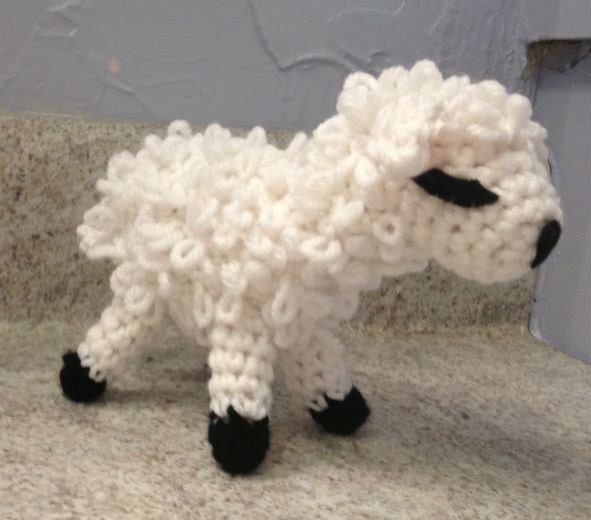 Lamb Stuffed Animal -  Amigurumi
