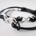 Black Leather Infinity Bracelet for Him and Her