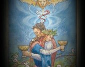Tarot reading, 6 card spread, Relationship conflicts and resolution strategies.  25 years experience