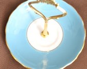 Jewelry Stand Colclough Saucer Tidbit Tray Cakestand Makeup tray FREE Shipping