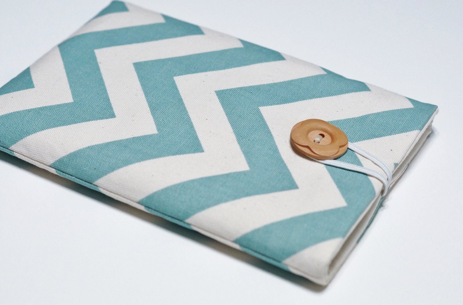 Nook Tablet Cover, Nook Color Cover, Nook Tablet Case, Nook Color Case, Nook Cover - Light Blue Chevron