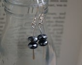 Silver Dangle Earrings - Hematine