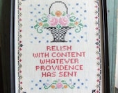 Antique Sampler Cross Stitch