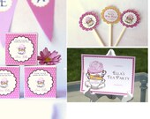 DIY Printable Tea Party accessory set Il_170x135
