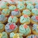 Tiffany Blue Turquoise 3D Stephanotis Flowers 100% edible cake and cupcake toppers