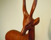 Elegant teak gazelle from Kenya