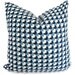 Schumacher Crosstown Weave in Navy Blue Decorative Pillow Cover, Throw Pillow, Toss Pillow, Accent Pillow