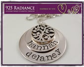 Mommy Jewelry - Personalized Necklace - FAMILY TREE