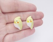 Cockatiel earrings