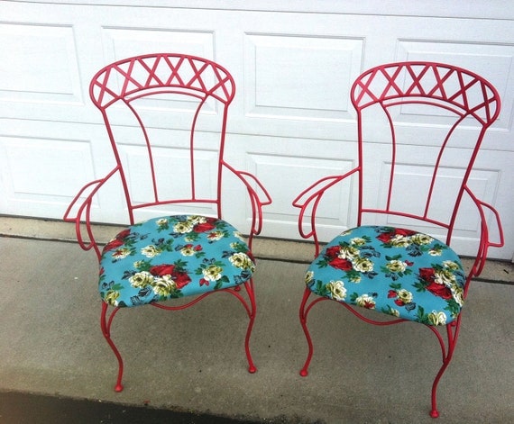 Red French Bistro Chairs- PlainLane 