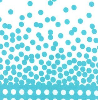 Simply Color - Metro Dots Dotty Ombre Natural aquatic blue by V and Co from Moda - 1 Yard