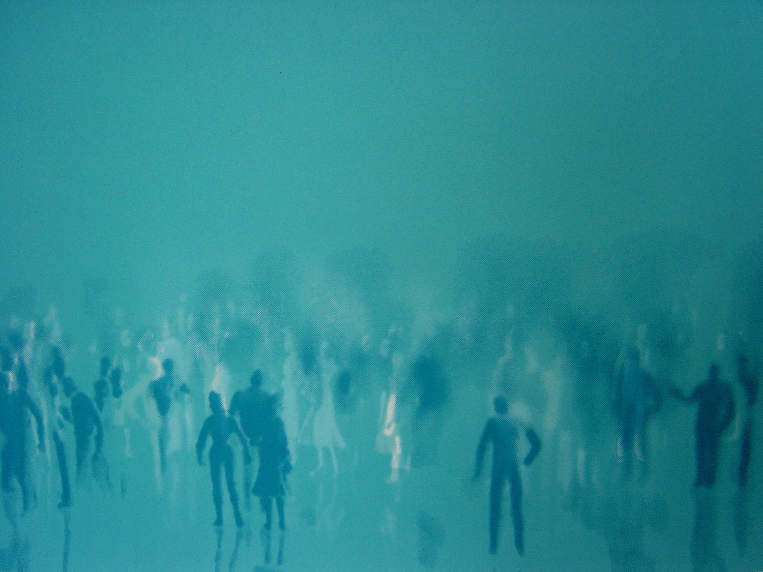 City I, fine art original limited edition Photographic screenprint - 49 x 32 cm on somerset paper
