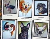 Your Favorite Dog Note Cards - Choice of One - Pet Lovers