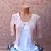 Hand knitted bolero Jacket Free shipping