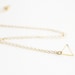 Little Gold Triangle Necklace