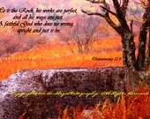 5.5" x 4" Any Occasion Card (blank inside) - Flaming Rock, West Virginia