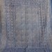 Hand block print bedspread table cover-vegetable dyes/indigo color  ajrakh