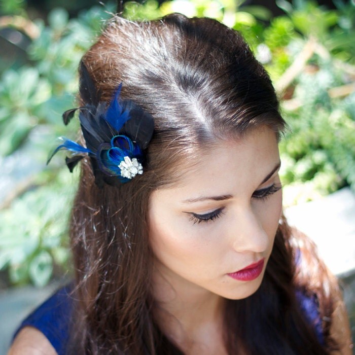 Blue Hair Clip