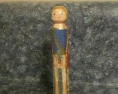 Saint Michael the Archangel Peg Saint Doll