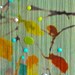 Birdsong - Green - Morning Mist Giclee Print - Introspection. Awakening to new possibilities.