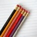 great northern pencil set of 6 twin peaks. Cannot be separated or sold individually.