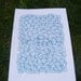 Limited 'DRIP' A3 Screenprint Turquoise 1 of 20