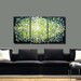 Large Green Yellow Abstract Painting HUGE Impasto Painting Modern Abstract Art White Color Sunshine Office decor Large Art 48x24