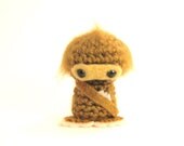Chubby Ninja Sasquatch Bigfoot Crochet Amigurumi Doll