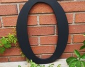 Extra Large Solid Black Wooden Letters
