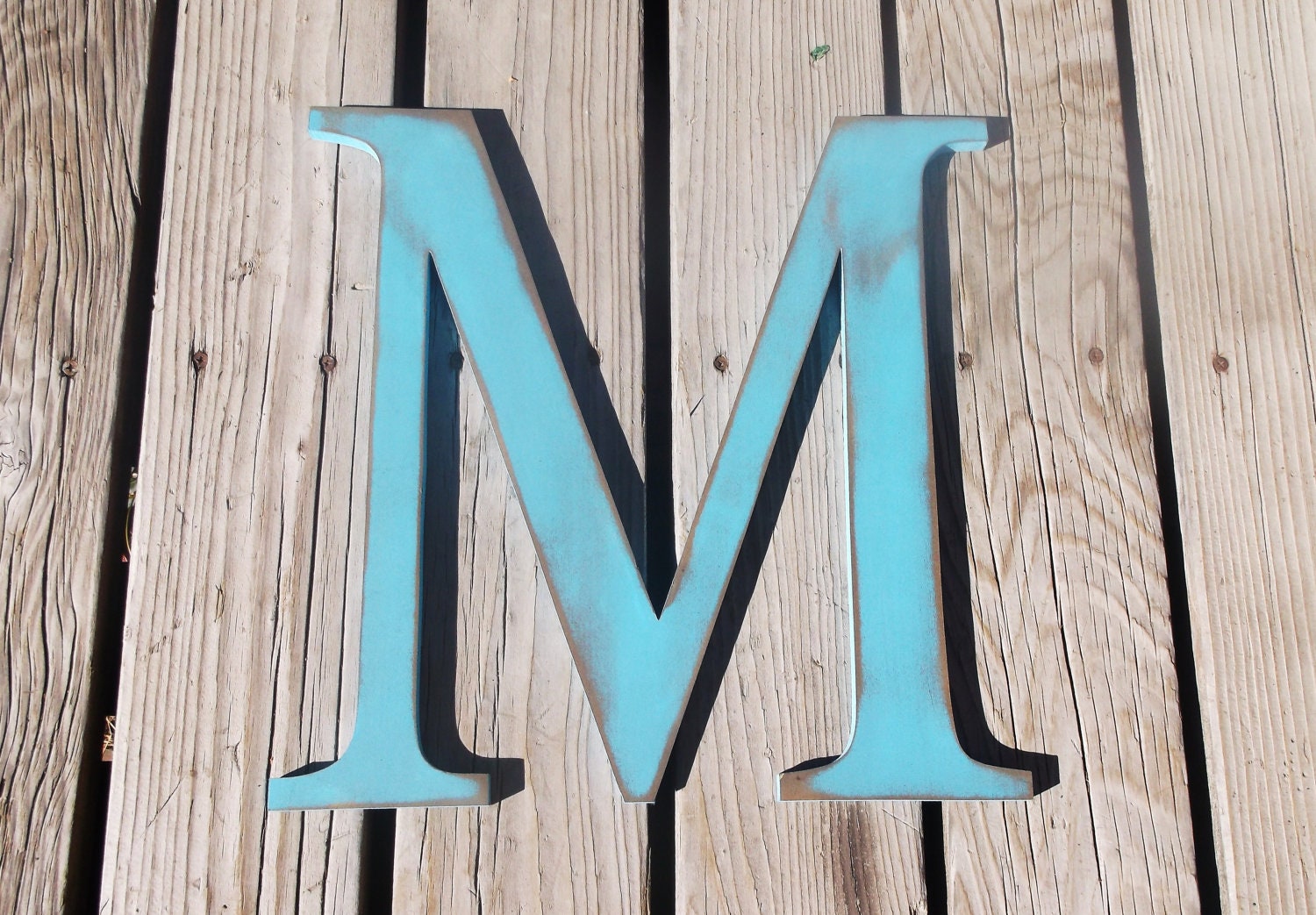 Extra Large 16" Rustic Wooden Letters