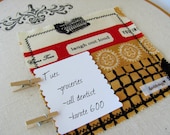 Valentine Vintage Style Typewriter Message Board, To Do List, Home Organization, Home Decor, Embroidery Hoop, Fiber Art