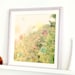 Sale - Buy 2 Get 1 Free - Nature Art Print Poster- Summers End - 15x15 - Open Edition - nature, green