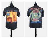 AUTHENTIC Vintage Nine Inch Nails NIN Industrial Downward Spiral Tour T shirt - Large