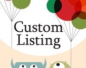 Custom Listing for Marcella Fedele