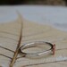 Sterling Silver Stacking Ring - Rustic Romance - Custom Size