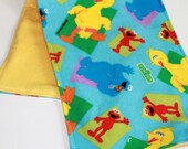 Big Bird Burp Cloth