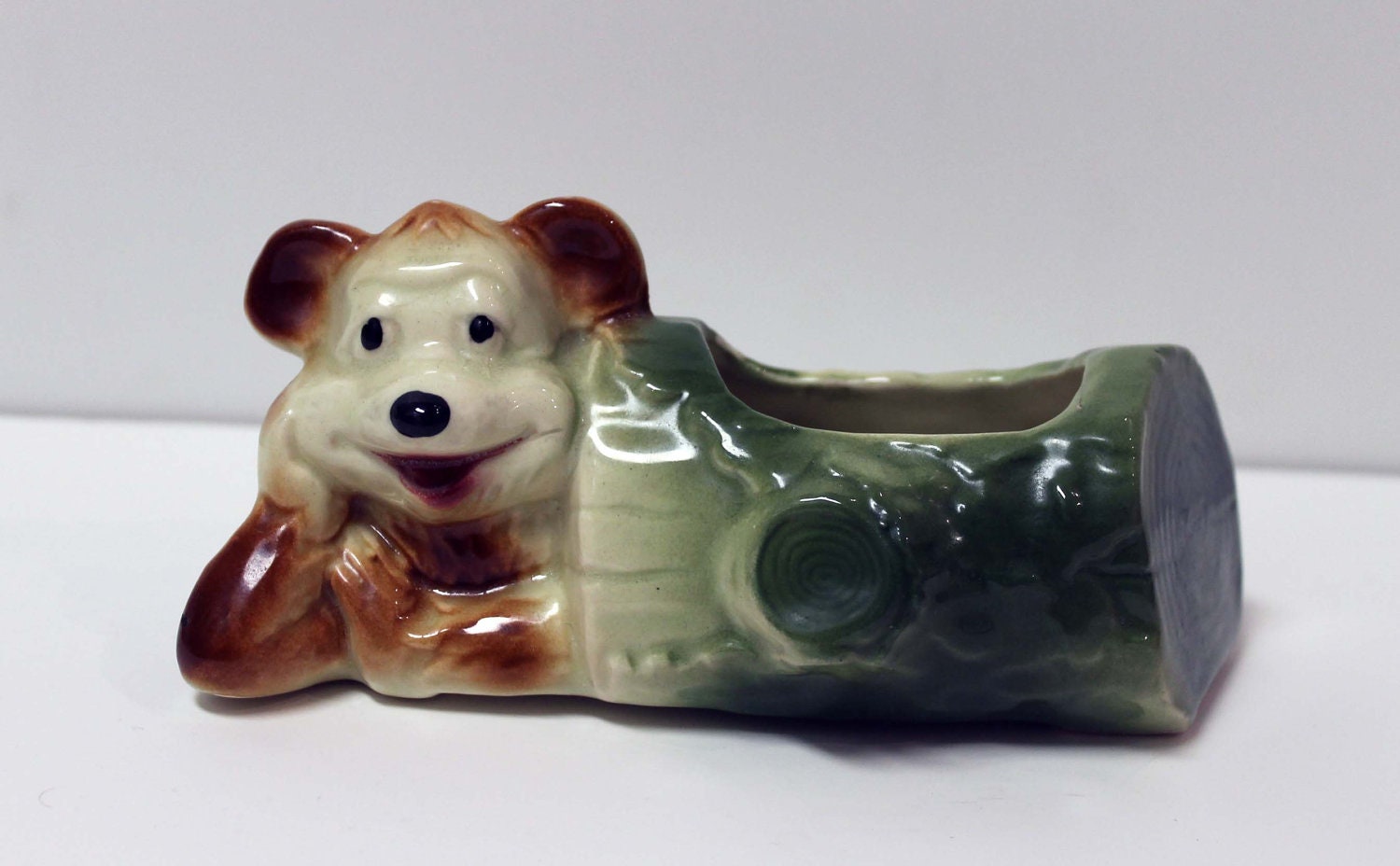 Vintage McCoy Bear Planter